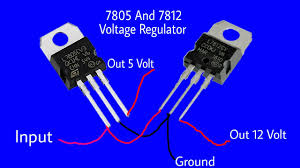 A description of the various characteristics of the ic 7812 3 pin voltage regulator ic. 7805 And 7812 Power Regulator 100 Working Youtube