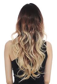 Ich habe lange blonde haare und würde mir gerne das unterehaar braun färben? Perucke Lace Front Teil Monofilament Lang Wellig Ombre Braun Blond Modell Rgf 7115 Mfdress Me Up Der Onlineshop Fur Kostume Perucken Und Accessoires