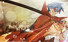 Find gurren lagann wallpapers hd for desktop computer. Tengen Toppa Gurren Lagann Kamina Quotes 1920x1080 Wallpaper Teahub Io