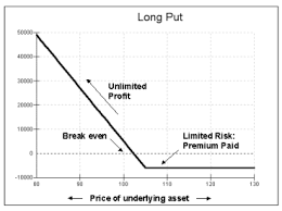 Long Put Position Chart