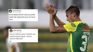 We did not find results for: Los Antiguos Mensajes De Braian Romero Fanatico De River Y Anti Boca Tyc Sports