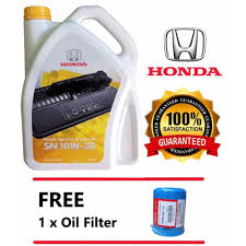 The 3400 is a 200cc honda engine and the 4400 is a 398cc honda engine. Honda 10w30 Api Sn Semi Synthetic Engine Oil 4l Shopee Malaysia