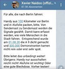 Anfragen bitte an info@xaviernaidoo.de www.linktr.ee/xaviernaidoo. Fur Nachste Demo Xavier Naidoo Rat Smartphone In Alufolie Zu Packen