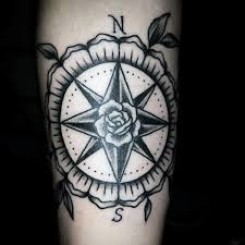 We are located on the second floor at 35 main street in downtown gloucester, ma. 40 Traditional Compass Tattoo Designs For Men Old School Ideas