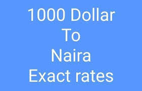 If there is going to be any change in the exchange rate of $ to ₦, recalculation of. 1000 Dollar To Naira Convert Us Dollar In Nigerian Naira