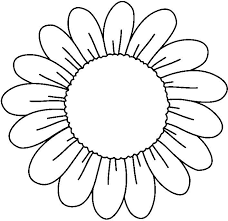 Flores Para Colorear Flores De Primavera Para Colorear Flower Coloring Pages Floral Stencil Flower Drawing
