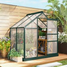 6x4FT Outdoor Greenhouse