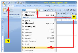 Download now the last version. Materi Microsoft Word Untuk Sd Dan Pemula Mengeksplorasi Menu Font Modul Komputer