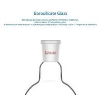 stonylab Glas-Chromatographie-Reservoir,  Borosilikatglas-Chromatographie-Reservoir mit Standard 24/40-Anschluss für  Labor, 250 ml : Amazon.de: ...