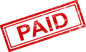 Paid in full stamp clip art stock illustrations 4 Paid Rectangle Stamp Vector Png Transparent Svg Onlygfx Com