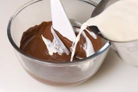 Du Lait Dans Le Chocolat