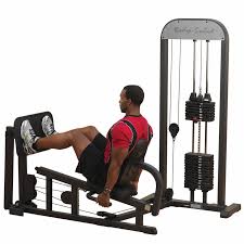 Body Solid Glp Stk Seated Leg Press Machine