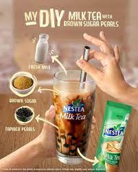 Nestea Teaches Consumers How To Make Diy Milk Tea Mini Me Insights Milk Tea Recipes Milk Tea Nestea
