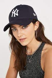New Era 9forty Ny Yankees Black Baseball Cap In 2021 Cap Women Outfit Ny Cap Hats For Women