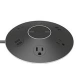 4-Outlet Power Strip Surge Protector with 4 USB Outlets, 6-ft NOMA