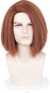 Amazon.com: LABEAUTÉ Max Beauty Anime Man Brown Cosplay Wig, Unsex Aldult  Daily Short Wig Synthetic Hair Cosplay Halloween Costume Wig + Wig Cap :  Clothing, Shoes & Jewelry