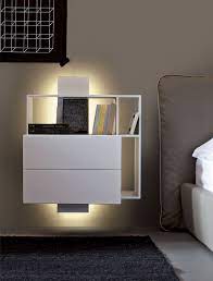 Nightstands are a necessity in the bedroom. 22 Sleek Modern Nightstands For The Bedroom Home Design Lover Furniture Modern Nightstands Creative Home Decor