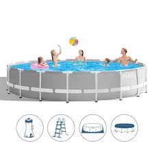 Piscina Intex Prism Frame 26732 Ex 26752 Fuori Terra Rotonda 549x122 Piscina Fuori Terra Piscine Fuori Terra Piscina