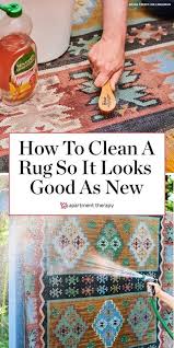 Here S How To Clean A Rug So That It Looks Good As New Rug Rugcleaning Cleaningtips Cleaninghacks Deepclean Howtocleanrug Stain