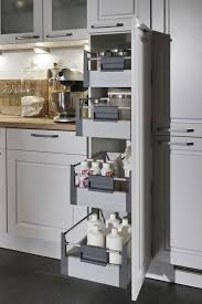 Hochschrank Mit Einzelnen Auszugen Oberschrank Kuche Haus Kuchen Unterschrank Kuche