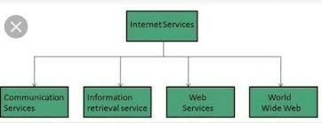 Make A Chart On Internet Services Brainly In