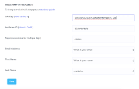 Sync customer emails and information . Integrate Your Chatbot With Mailchimp