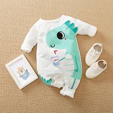 Autumn Spring Baby Clothes New Fashion Baby Boy Romper Newborn Infant Girls Boys Cartoon Dionsaur Letter Cute Jumpsuit Outfits Rompers Aliexpress