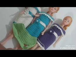 Orgu Elemegim Kendinyap Tarif Barbie Elbise Yapilisi 2 Youtube