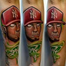 Kurt cobain and elvis presley2. Limp Bizkit My Limpbizkit Freddurst Tattoo