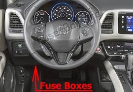 These files contain detailed information about your vehicle, and can be downloaded. Fuse Box Diagram Honda Hr V 2016 2019