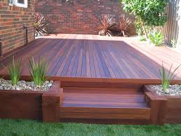 Plus, composite decks are constructed with plastic so they won't splinter or fade over time. Backyard Decking Shamrock Landscaping And Design Landscaping Narre Warren Vic 3805 Truelo Deck Designs Backyard Patio Deck Designs Small Backyard Decks