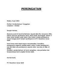 Check spelling or type a new query. Contoh Surat Penagihan Hutang Pemberitahuan Tunggakan Perusahaan Contoh Surat