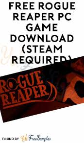 Free Rogue Reaper Pc Game Download Steam Required Yo Free Samples Https Yofreesamples Com Entertainment Freeb Pc Games Download Download Games Gaming Pc