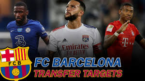 He takes the number four left vacant. 7 Barcelona Transfer Targets In January 2021 Ft Depay Alaba Youtube