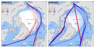 Arctic defined by temperature 4. Look At This Map Of Future Arctic Shipping Routes Discover Magazine