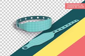 Event Wristband Mockup Mockup Festival Design Wristband