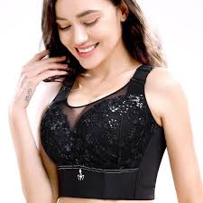 Artı Boyutu kadın Dikişsiz Sütyen Seksi Balenli Derin Fincan Tam Geri  Kapsayan Iç Çamaşırı Push Up Sütyen Geri Yağ Işlemeli Sutyen