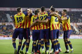 Spain equalled the record euro win to reach the round of 16 at slovakia's expense. More Than A Barbecue Team The Catalan Football Team S Long History Bleacher Report Latest News Videos And Highlights