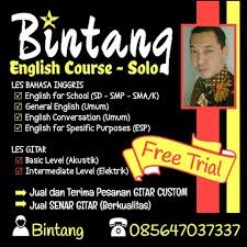 English, french, spanish, portuguese, german, dutch, russian, ukrainian and polish! Bintang English Course Solo Photos Facebook