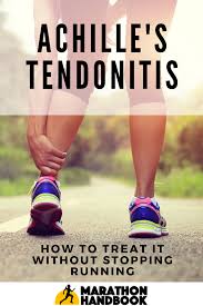 Achille S Tendonitis For Runners How To Treat It And Keep Running Marathon Handbook In 2020 Achilles Tendonitis Tendinitis Achilles