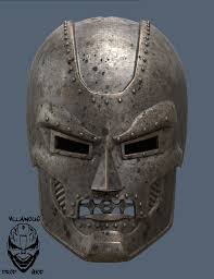 Dr Doom Helmet 3d Model Obj File Etsy Doom Mask Helmet