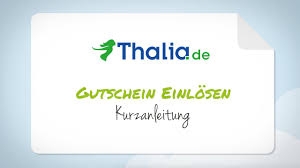 Thalia Gutschein Einlosen Schritt Fur Schritt Anleitung Youtube