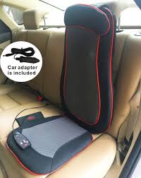 Back Massage Seat Full Cushion Shiatsu Massager Pad With Heat Idodo Deep Soothing Kneading Rolling And Vibrating For Office Chair Office Chair Cushions Massage