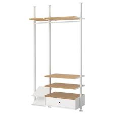 Elvarli 3 Sections White Width 101 3 4 Min Height 87 1 4 Learn More Ikea Shelving Unit Shelves Ikea