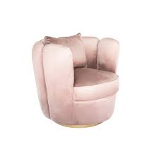 This is not your standard office chair. Tulip Swivel Chair Blush Inhouse Collections