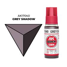 AK-Interactive: Quick Gen Acrylic Contrast - Grey Shadow 18 ml