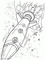 Space Coloring Pages Solar System Planet Rocket Pictures