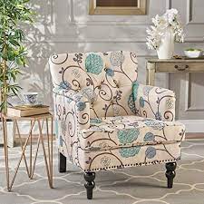 Farmhouse Accent Chairs Rustic Accent Chairs Farmhouse Goals Tufted Club Chairs Club Chairs Blue Furniture Living Room