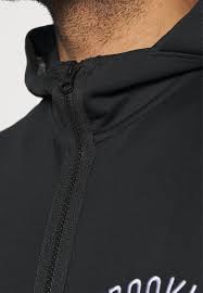 Men's nike nba pullover hoodie. Nike Performance Nba Brooklyn Nets Thermaflex Showtime Full Zip Hoodie Vereinsmannschaften Black Black White Schwarz Zalando De