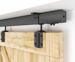 Diyhd 5ft 8ft Ceiling Mount Black Box Track Sliding Barn Door Hardware For Exterior Door Sliding Barn Door Hardware Barn Door Hardwaredoor Hardware Aliexpress